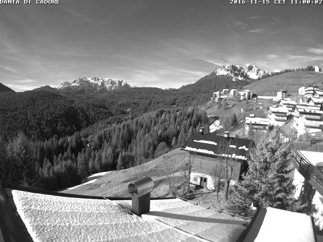 Webcam Danta di Cadore Monti Dolomiti Belluno Veneto